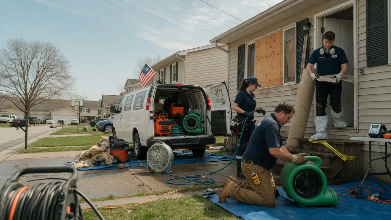 Water Damage Restoration in Thaxton, MS near me